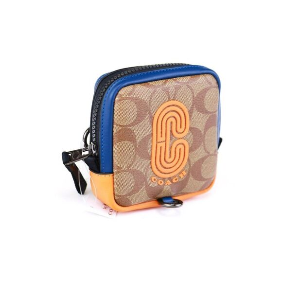 NEW Coach Signature PATCH Square Orangizer Card Pouch - Picture 3 of 7